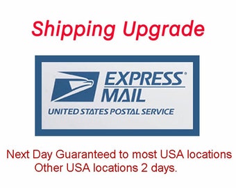 RUSH shipping only USPS Express
