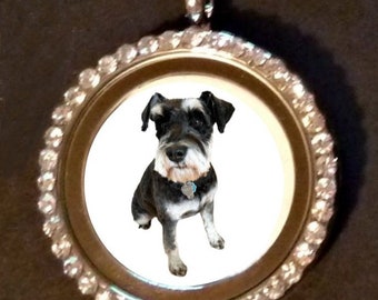 Your photo pet people photo in Glass Pendant Keepsake