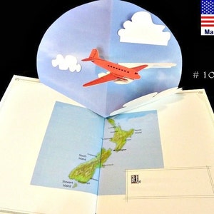 Scheda pop-up dell'aereo ITEM 10609
