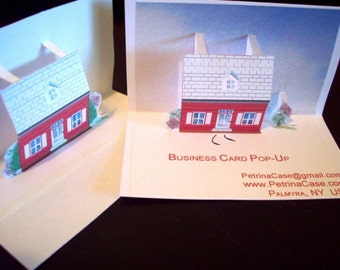 Pop-Up Business Card 25 cards is 1 set for 19.89 ITEM 8850