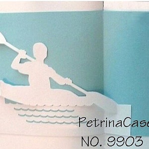 Tarjeta desplegable Kayak 5X7 ARTÍCULO 9903
