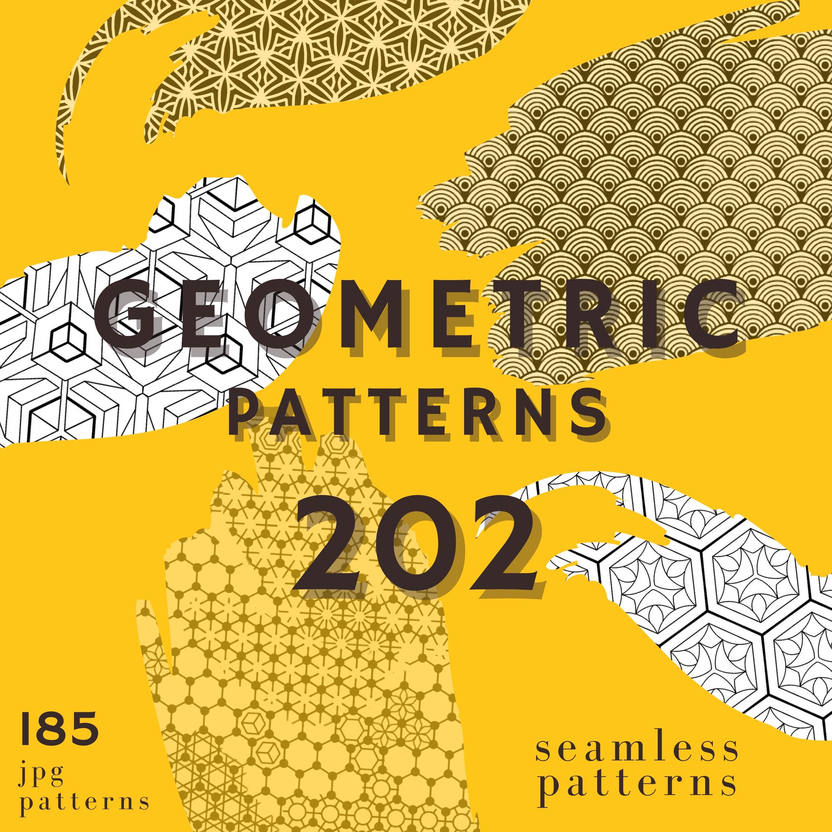 Geometric Pattern Brushes for Procreate – Hexagon Blackwork & Linear Tattoo Brush Set