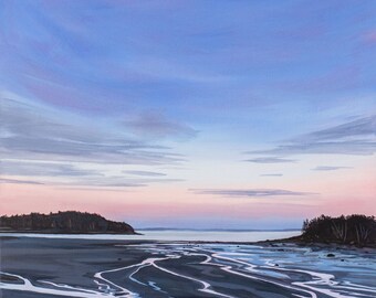 Tidal Streams - Rockport, Maine art - fine art print - giclee fine art print - Maine ocean scene