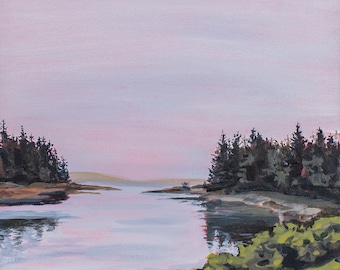 Downeast Calm - Schoodic Peninsula   - Maine - Giclee Fine Art Print