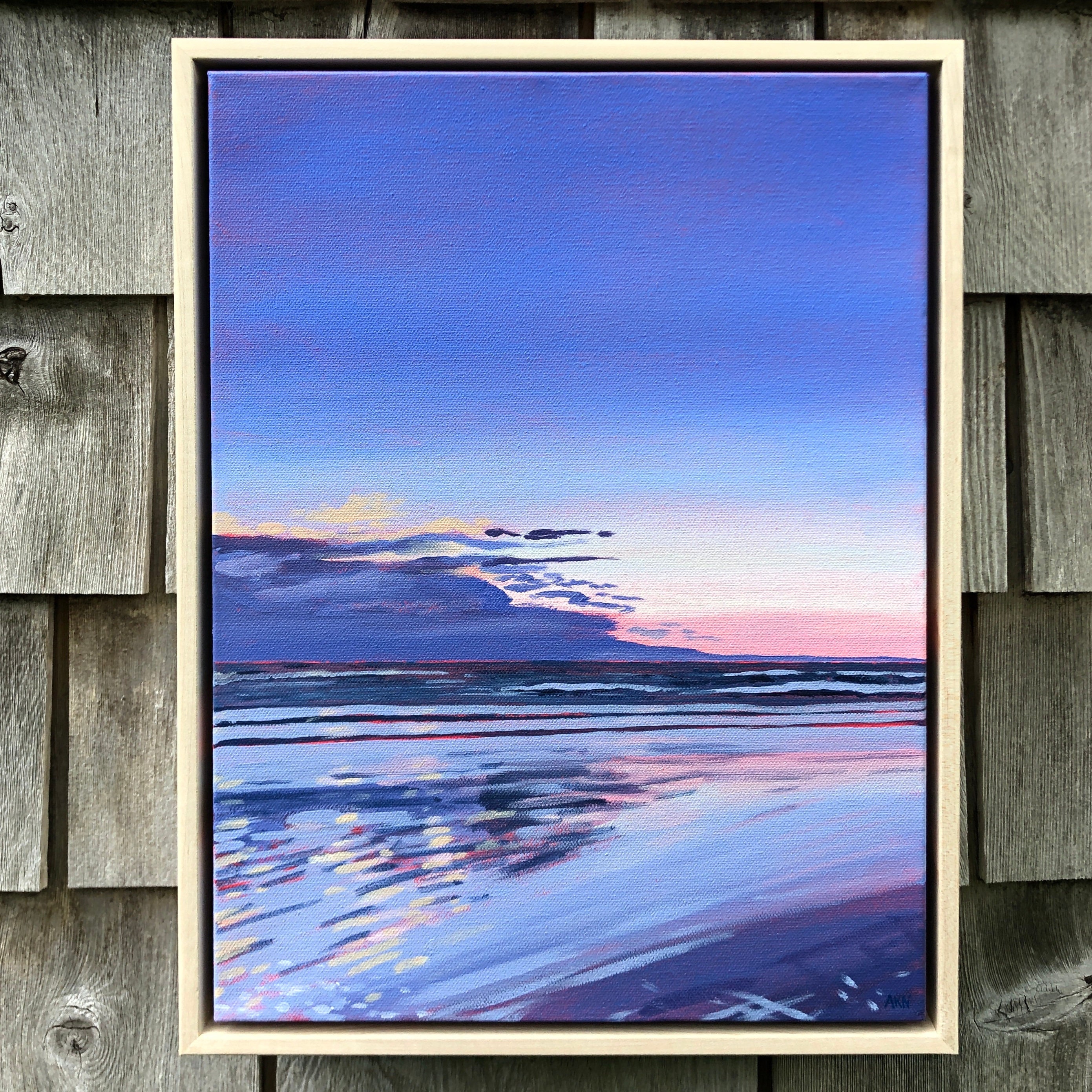 Morning Surf - Higgins Beach - Scarborough Maine - Maine Art - Coastal Maine Artist