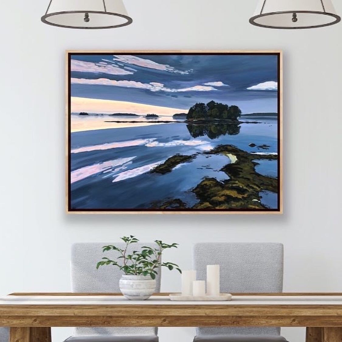One Island in Maine Coastal Maine Fine Art Giclee Print Etsy