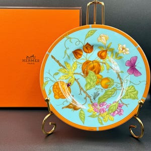 Set Hermès Circus – Bol Et Assiette Plat, Porcelaine, Collection (Neuf 4 Pièces)