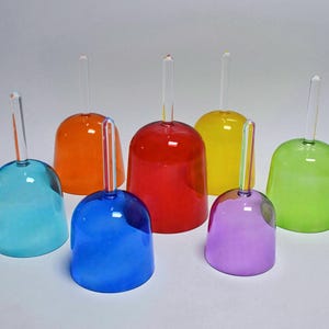 432Hz Chakra Color Crystal Singing Bowl with Case & Mallet