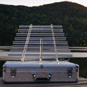 ★ クリスタルハープ 432Hz 未使用品　ヒーリング楽器　クリスタルライヤー 楽天市場】【送料無料】432hz クリスタルハープ(Crystal Harp