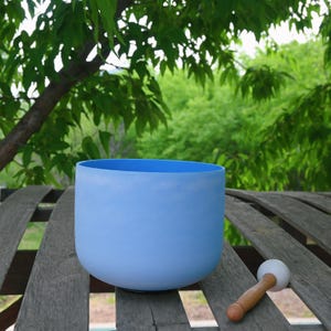 396Hz Crystal Singing Bowl: 10 Inch Heart of Life, Sound Healing