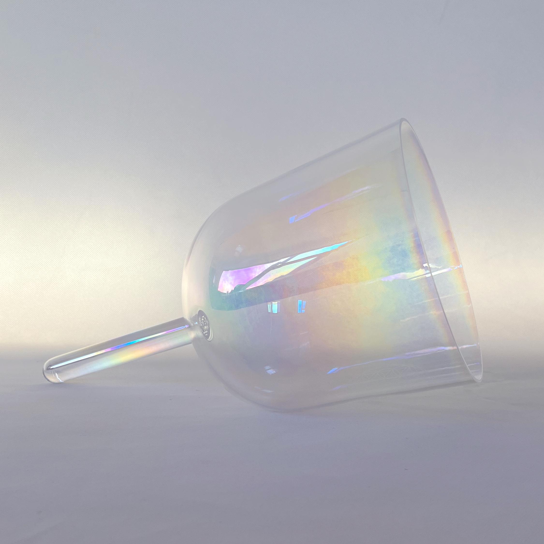 432hz 3rd Octave 8.75''-7'' Cosmic Light Handle Crystal Singing Bowl ...