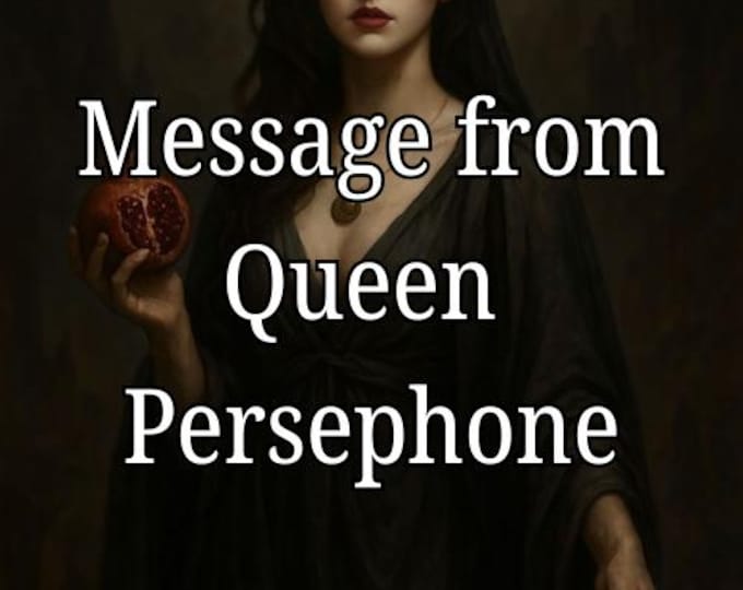 Message from Queen Persephone
