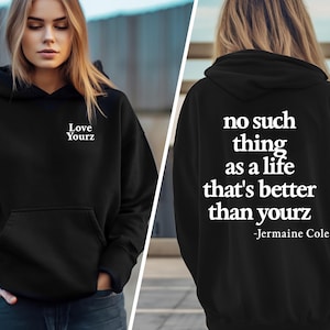 J Cole Love Yourz Hoodie, Dreamville, Rap Sweatshirt, Country Music Hoodie, Rapper Gifts, J Cole T Sweatshirt, Music Lover Shirt, Love Yourz