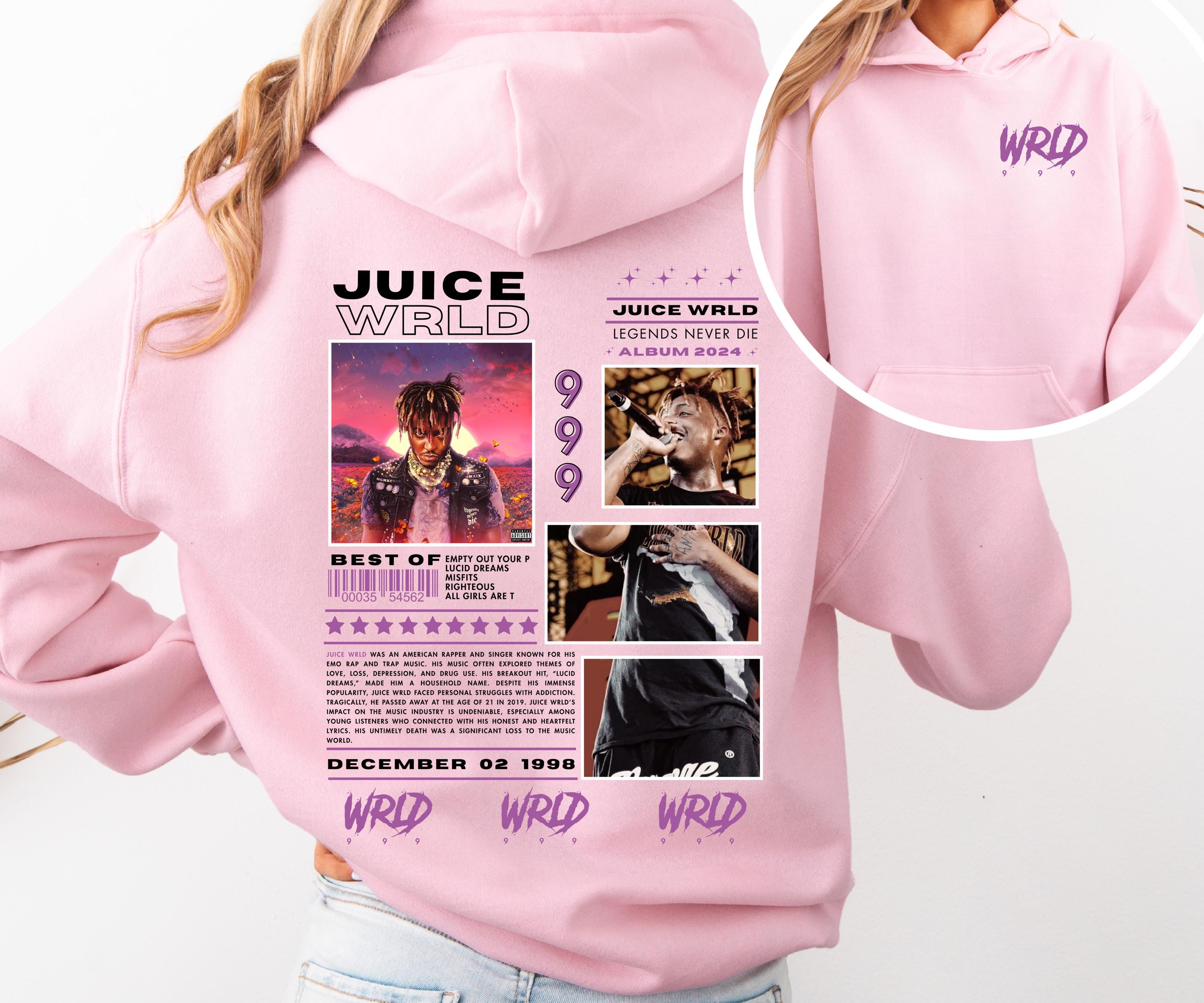 Juice WRLD Hoodie, Juice WRLD Shirt, Legends Never Die, Gift for