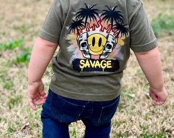 Custom Savage Coastal Smiley