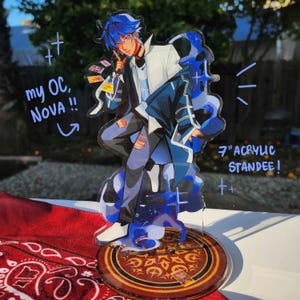 NOVA (Original Character) ACRYLIC STANDEE || 7&quot; Anime Character Standee