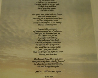 Till We Meet Again Poem