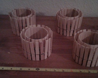 A Teacher's (Idea-Bouncing) Cafe No. (?) - How To Make A Plant Holder Out of Empty Tuna Cans and Clothespins