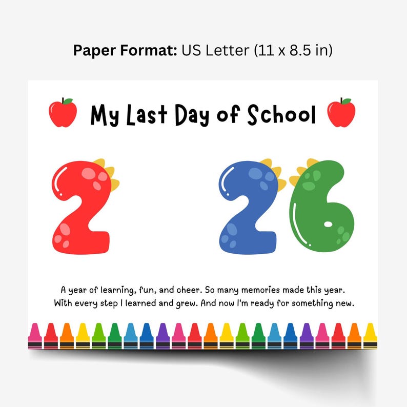 Preschool Graduation Handprint Craft 2026, Last Day of School Printable ...