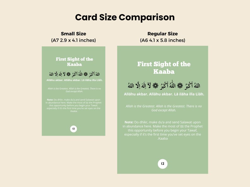 Umrah Duas Printable Flashcards: Islamic Pilgrimage Guide (digital ...