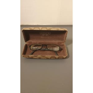 Vintage Coach Glasses Case - Etsy