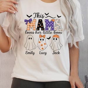 CUSTOM Halloween Mama Png,Personalized This Mama Loves Her Little Horror Png,Horror Mama Png,Horror Character Png,Spooky Season 2025 Png,png image 3
