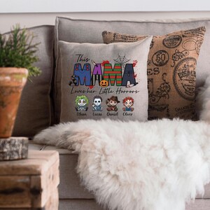 CUSTOM Halloween Mama Png,Personalized This Mama Loves Her Little Horror Png,Horror Mama Png,Horror Character Png,Spooky Season 2025 Png,png image 7