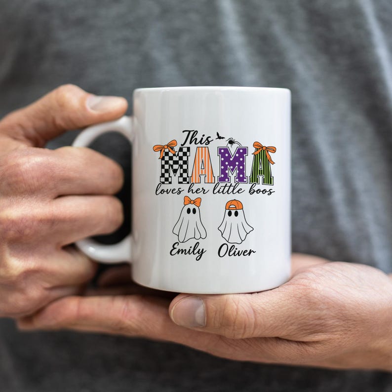 CUSTOM Halloween Mama Png,Personalized This Mama Loves Her Little Horror Png,Horror Mama Png,Horror Character Png,Spooky Season 2025 Png,png image 6