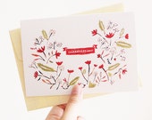 Floral Greeting Cards (your choice)