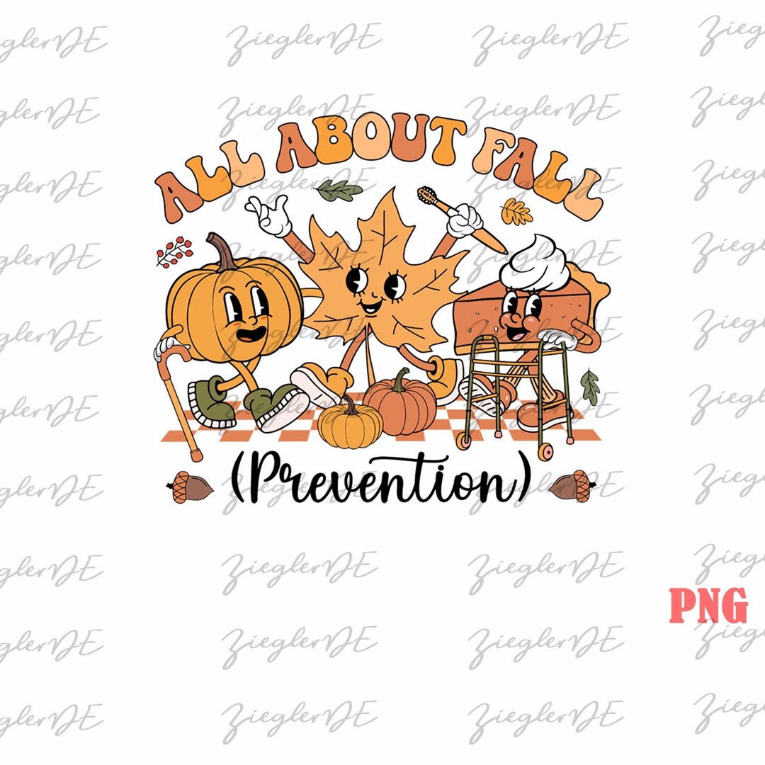 All About Fall Prevention Png, OT PT SLP Fall Png, Pumpkin Therapy ...