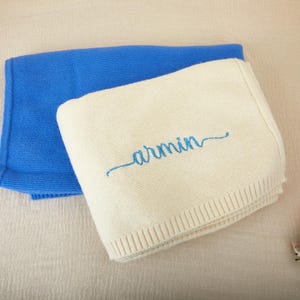 Personalized Custom Baby Blanket with Name,Embroidered Knit Blanket,Baby Girl Blanket,Baby Blanket,Keepsake Gift for Baby,Baby Shower Gift