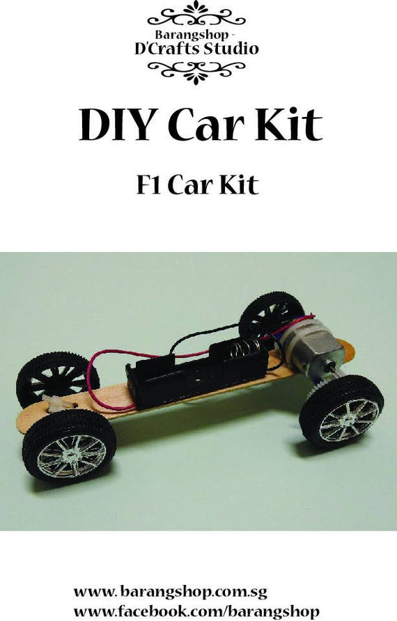 build a toy car kit