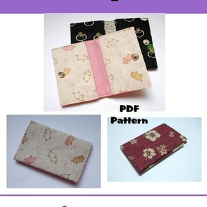 Instant Download PDF Pattern - CASIE Card Wallet PDF Sewing Pattern - A4-size Paper Format