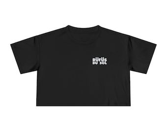 Innerbloom Unisex Crop Cotton Tee Rufus Du Sol Inspired House Music