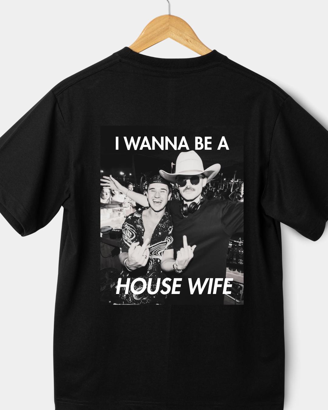I Wanna Be A Housewife Dom Dolla John Summit Beefy-T® Short-Sleeve T-Shirt, Vintage Housewife Shirt, House Music T-Shirt