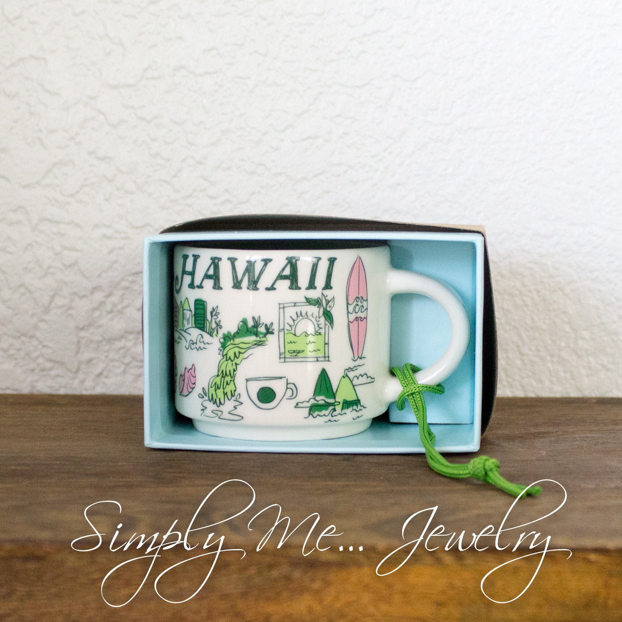 STARBUCKS Hawaii been there series 14 oz. ceramic coffee mug BRAND NEW IN  BOX!