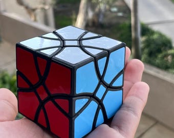 Cubo compañero curvo Rompecabezas giratorio