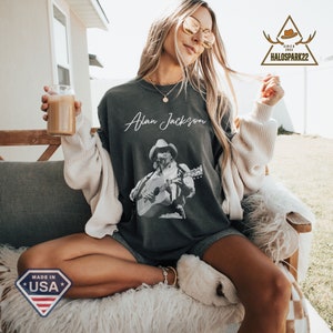 Alan Jackson Comfort Colors T-shirt, countrymuziekshirt