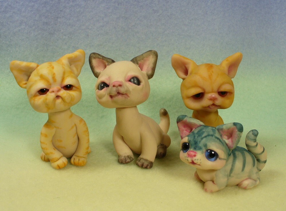 PDF tutorial Make a CAT KITTEN with my simple method and easy Etsy