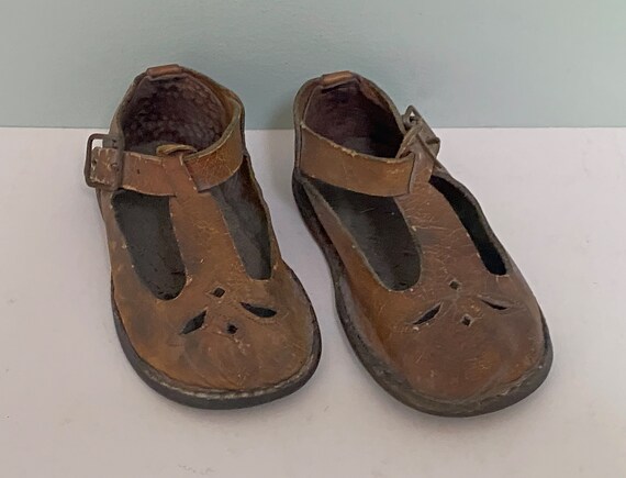 Antique Girl s Brown Leather Mary Jane Toddler Childr Gem antique-girl-s-brown-leather-mary-jane-toddler-childr-gem
