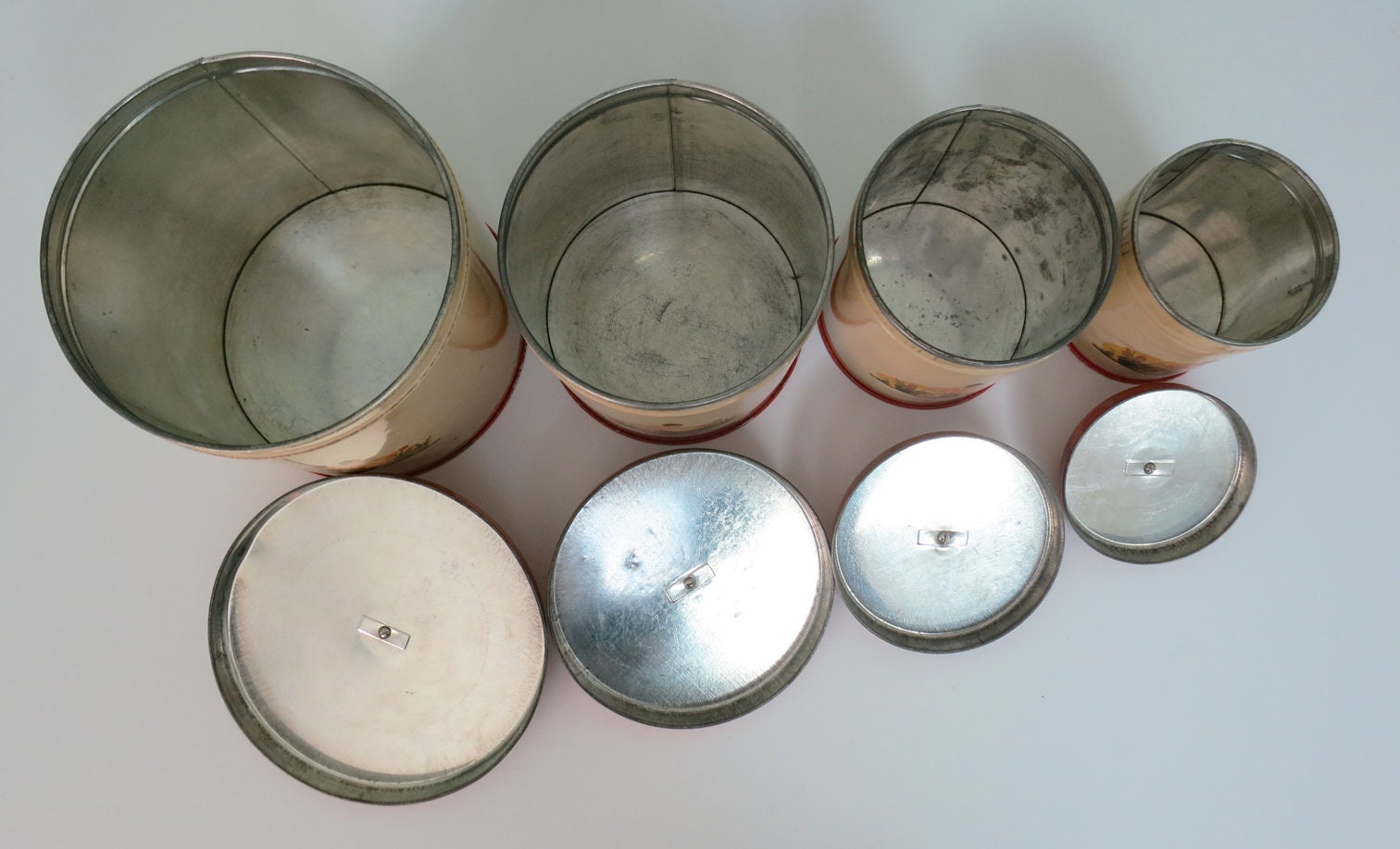 Conjunto de 4 botes de cocina con encantadora señora | Etsy