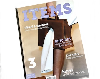 1990年代「アイテム」オランダのデザイン雑誌 / ソフトカバー ヨーロッパ建築ビジュアルコミュニケーション