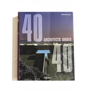 40 Under 40 : Young Architects for the New Millennium Contemporary 2000 soft cover Taschen / coffee table architecture book
