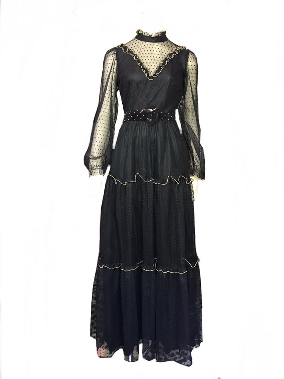 slim fit dress slacks Black 1920s Round Neck Sheer Beading Dress main image 0