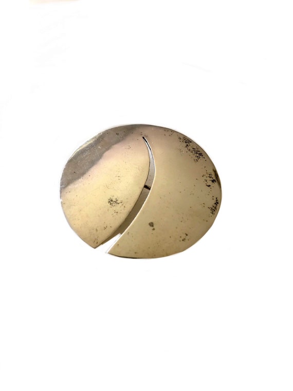 Vintage Modernist Flame Brooch main image 0