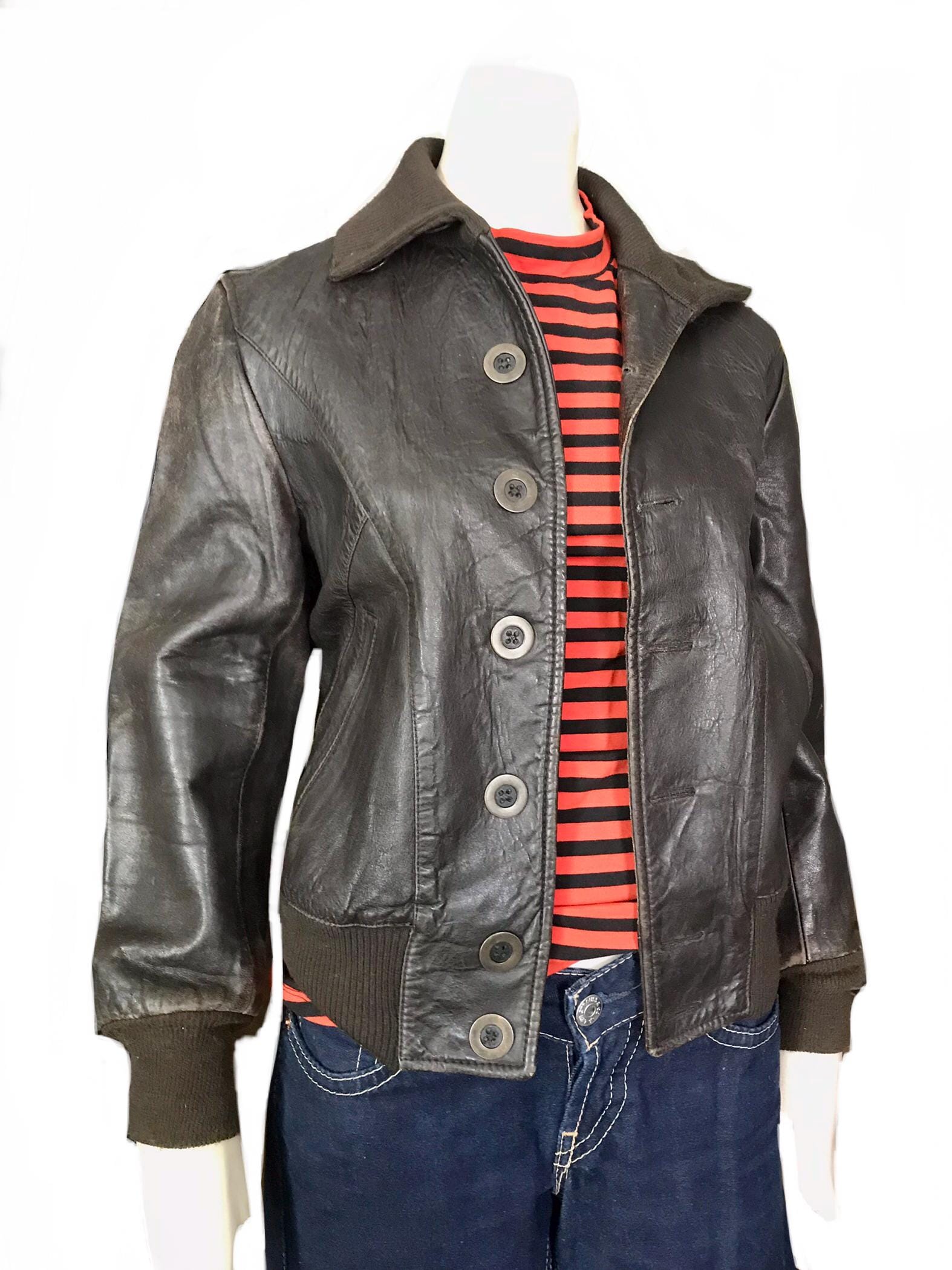 1920s 1930s ジャケット SOLD】1930年代 - 40年代 ヴィンテージ ジャケット ダブル ネイビー