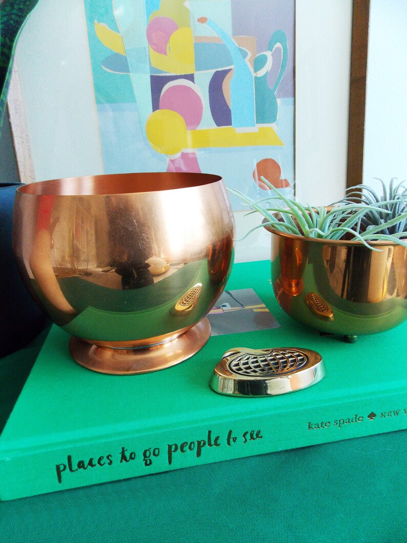 Mid Century solid brass paper weight hollywood regency office desk paperweight BTS brass home decor