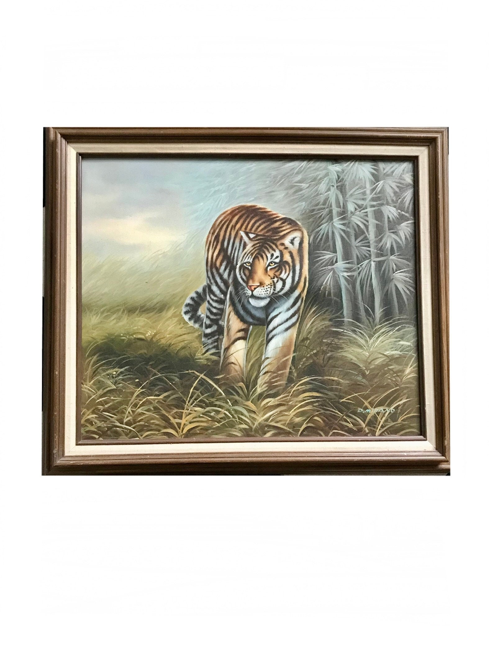 Bengal Tiger, Sean Bollar Lithograph, Signed in Pencil