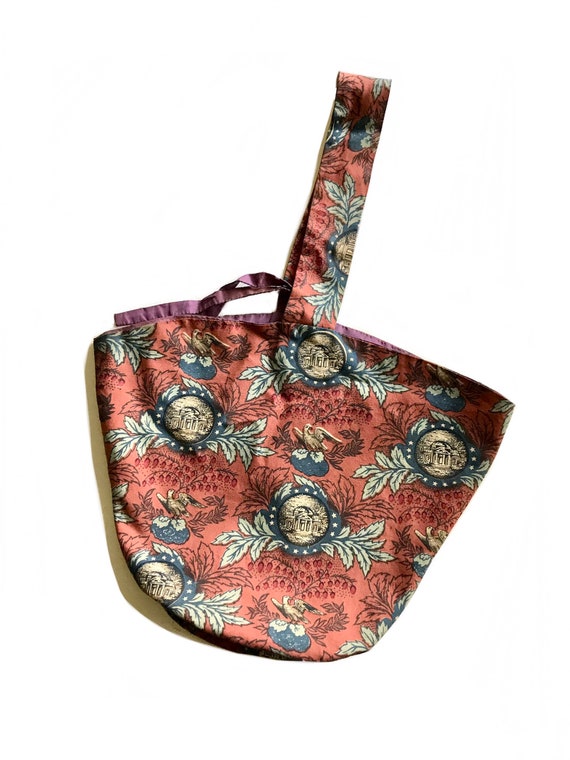 Victorian novelty fabric bag / Antique Edwardian … - image 4