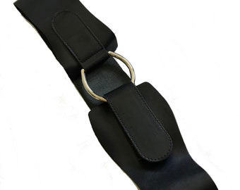 ジョン・ガリアーノ ベルト / デザイナーベルト / ブラックレザー